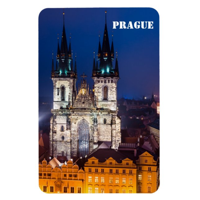 Prague Stare Mesto Magnets Magnet (Vertikal)