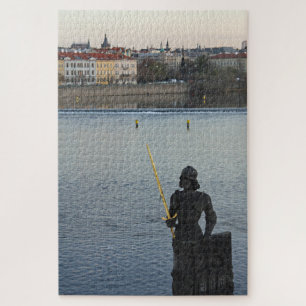 Prague-Statue 1014-pc Puzzle