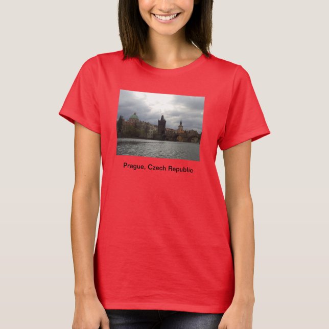 Prague Tee Shirt (Vorderseite)