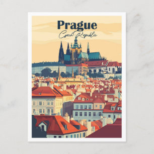 Prague Tschechische Kunstszene Postkarte