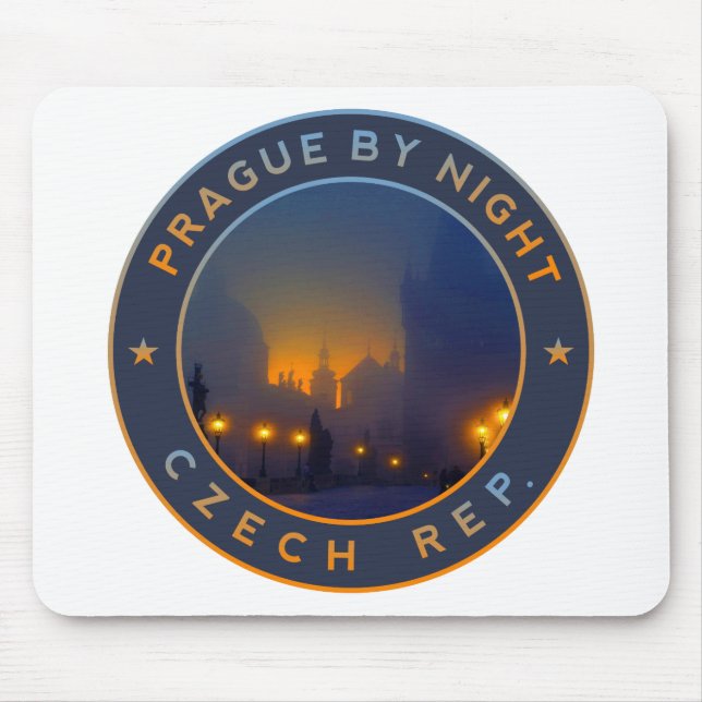 Praha by Night Mousepad (Vorne)