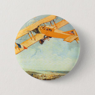 Praha ~ Franco Roumanie Button