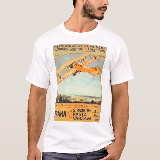 Praha ~ Franco Roumanie T-Shirt (Vorderseite)