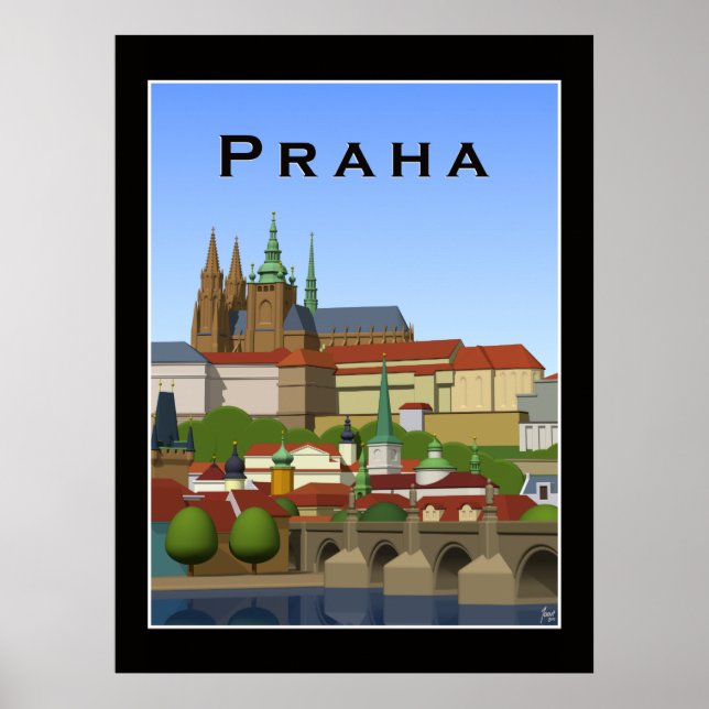 Praha Poster (Vorne)