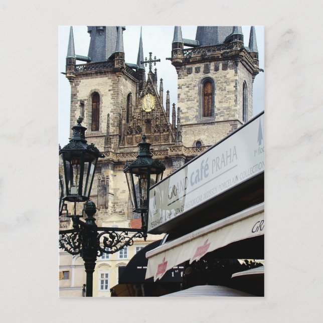 Praha Postkarte (Vorderseite)