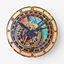 Praha Prag Astronomische Uhr 3