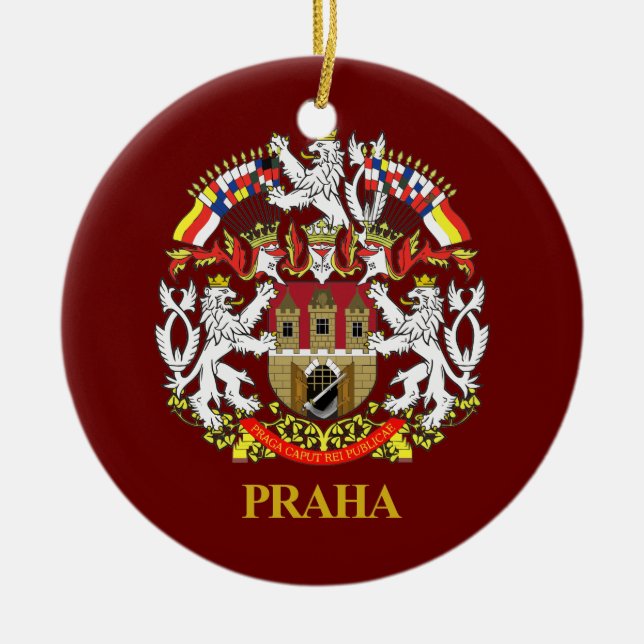 Praha (Prag) Keramikornament (Vorne)