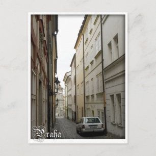 Praha - Straße Postkarte
