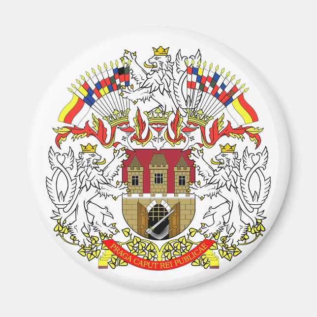 Praha, Tschechien Magnet (Vorne)
