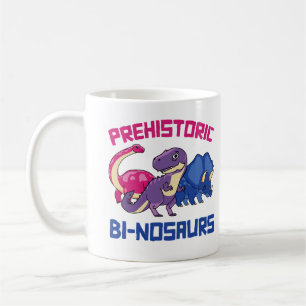 Prähistorische Binosauriers Bi-Nosauriers Kaffeetasse