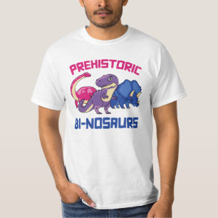 Prähistorische Binosauriers Bi-Nosauriers T-Shirt