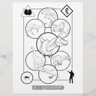 Prähistorische Crowd - Farbseite.