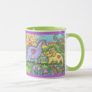 PRÄHISTORISCHE DINOSAUREN-TASSE TASSE