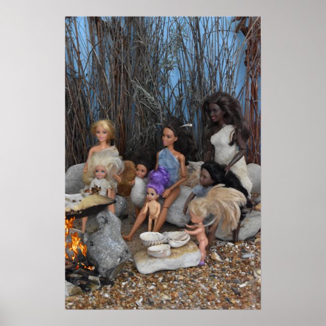 Prähistorische Dolls. Poster (Vorne)