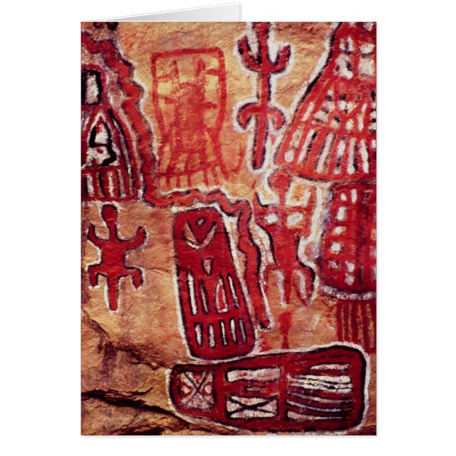 Prähistorische Felsenmalerei (Vorne)