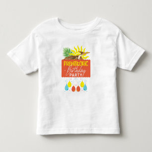 Prähistorische Geburtstagspartei Pterodactyl Dino Kleinkind T-shirt