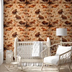 Prähistorische Höhlenkunst Tapete, altertümlicher Tapete