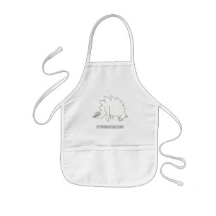 Prähistorische Stegosaurus-Schürze Kinderschürze