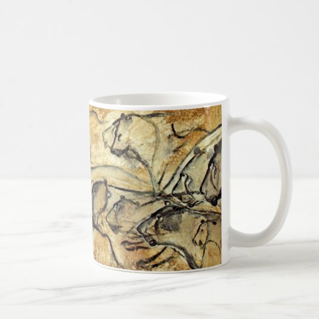 Prähistorische Tiere Lascaux Tasse (Rechts)