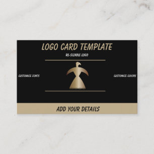 Prähistorische Tiere Phoenix Bird Visitenkarte