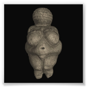 Prähistorische Venus-Figürchen Fotodruck
