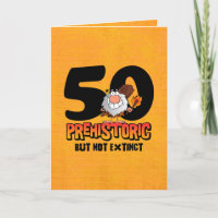 Prähistorischer 50. Geburtstag