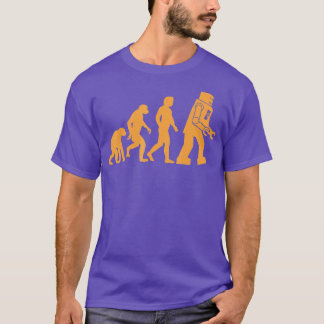 Prähistorischer Affe zu Affe zu Mensch zu Roboter- T-Shirt