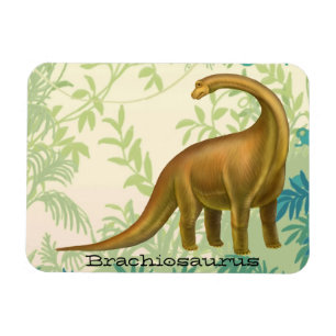 Prähistorischer Brachiosaurus Dinosaurier Magnet