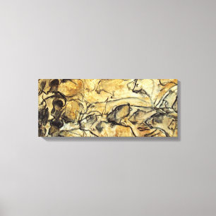 Prähistorischer Lascaux Löwe-Leinwand-Kunst-Druc Leinwanddruck