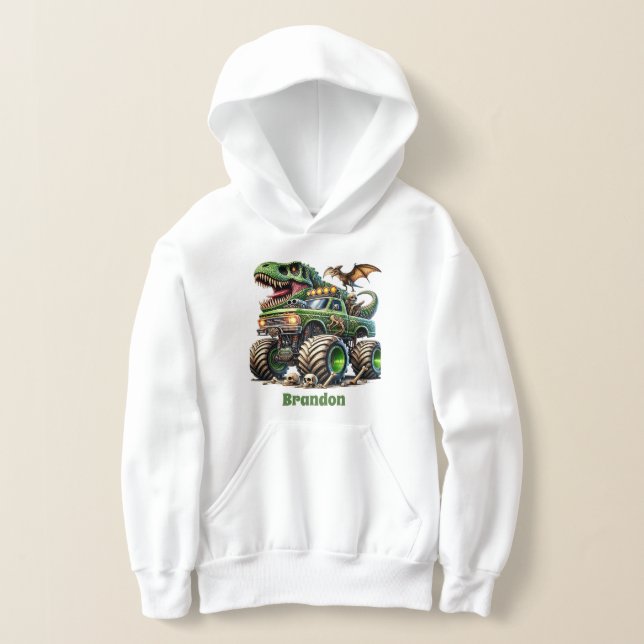 Prähistorischer Monster Hoodie (Ablage )