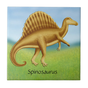 Prähistorischer Spinosaurus Dinosaur Keramik Tile Fliese