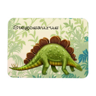 Prähistorischer Stegosaurus-Dinosaurier-Magnet Magnet