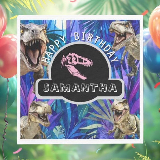 prähistorisches Abenteuer Serviette (Unleash the magic of dinosaurs and create unforgettable memories)