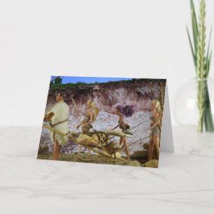 Prähistorisches Leben. Karte