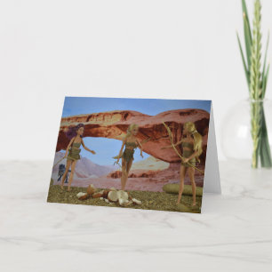 Prähistorisches Leben. Karte