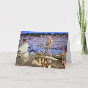 Prähistorisches Leben. Karte