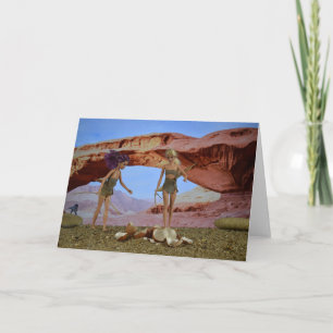 Prähistorisches Leben. Karte