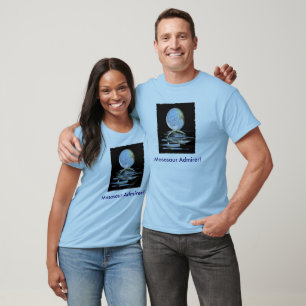 Prähistorisches MOSASAUR & MOON-Geschenkprogramm T-Shirt