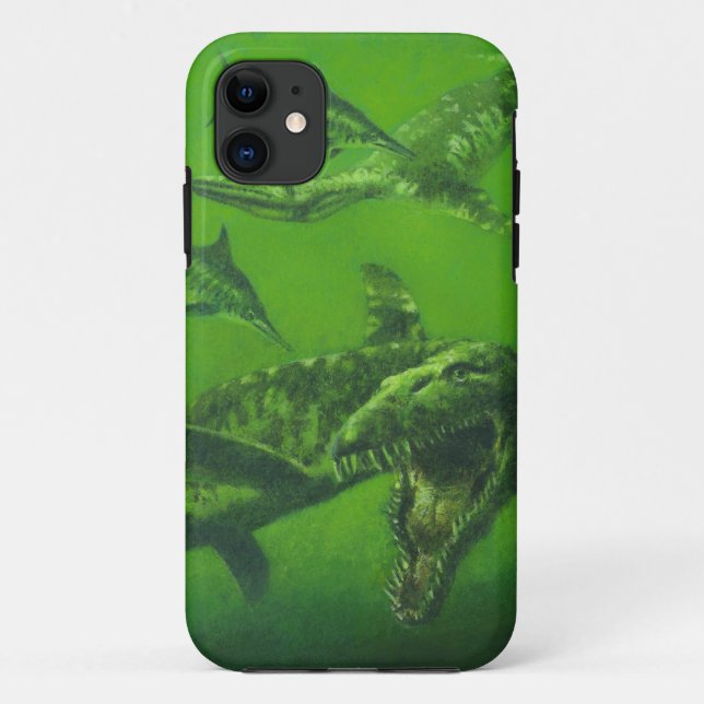 Prähistorisches Pliosaur iPhone 5 Case-Mate Case-Mate iPhone Hülle (Rückseite)