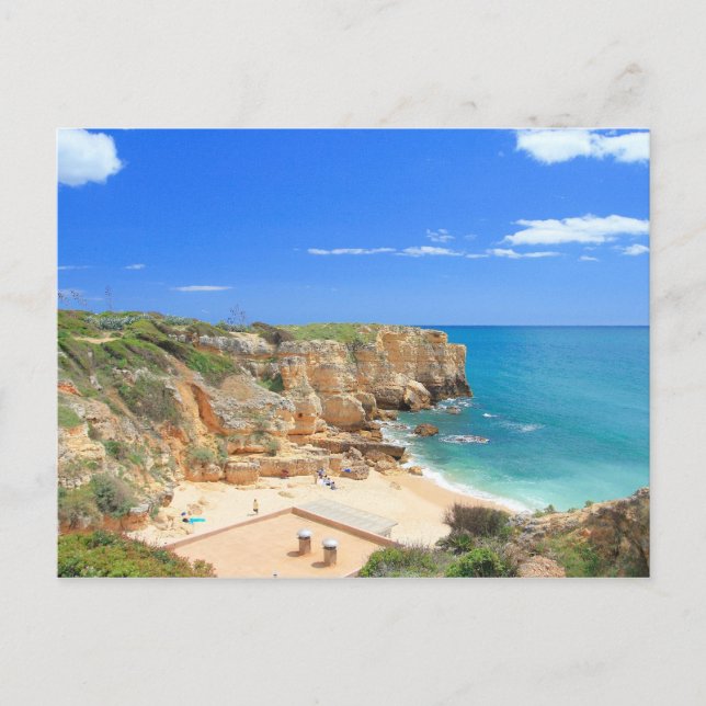 Praia da Coelha Postkarte (Vorderseite)