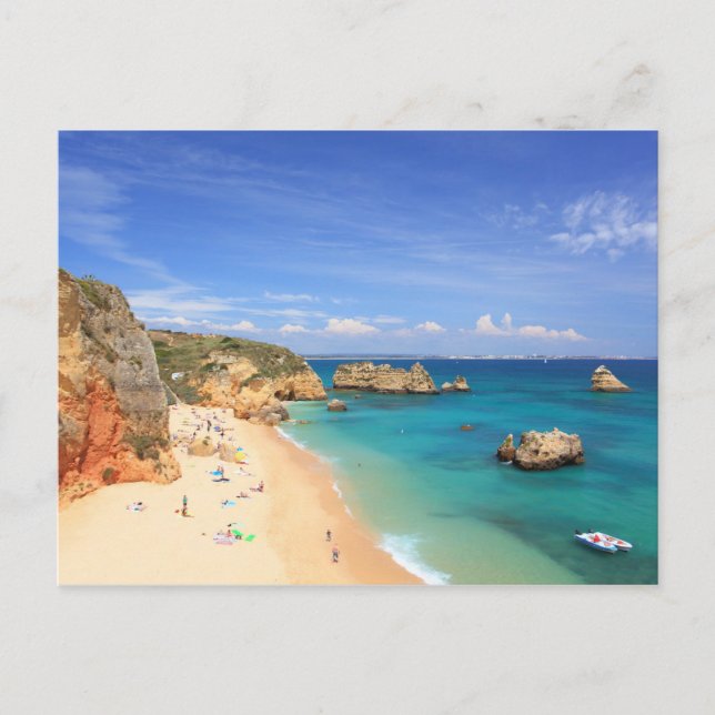 Praia da Dona Ana Postkarte (Vorderseite)