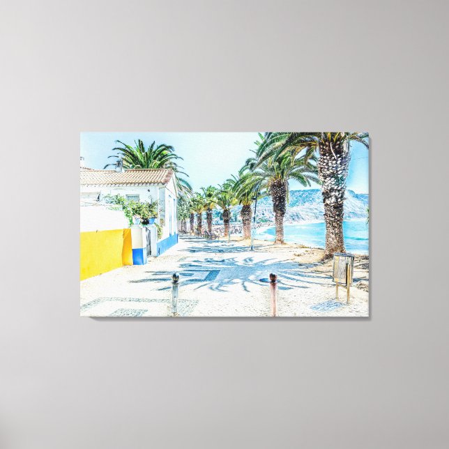 Praia da Luz Leinwanddruck (Vorderseite)