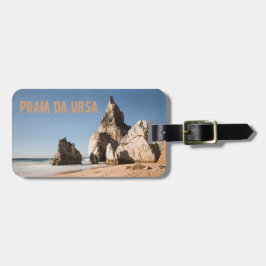 Praia da Ursa Strand in Portugal Geschenk Gepäckanhänger