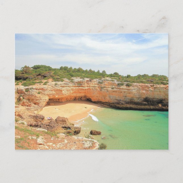 Praia de Albandeira Postkarte (Vorderseite)