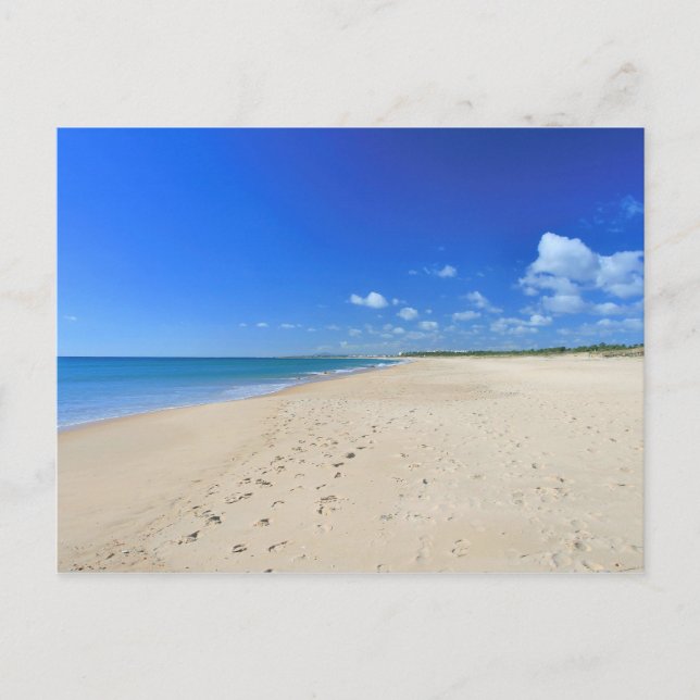Praia de Monte Gordo Postkarte (Vorderseite)