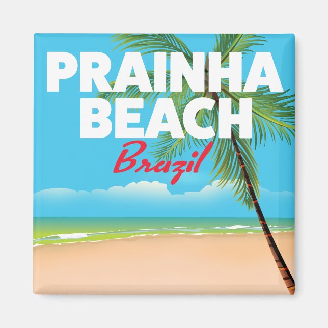 Prainha Beach Brasilien Magnet (Vorne)