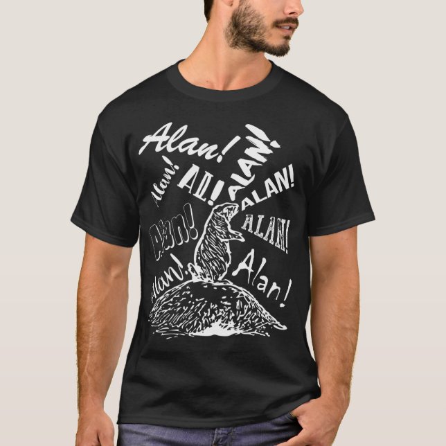 Prairie Dog Calling Al Allen Alan Viral T-Shirt (Vorderseite)