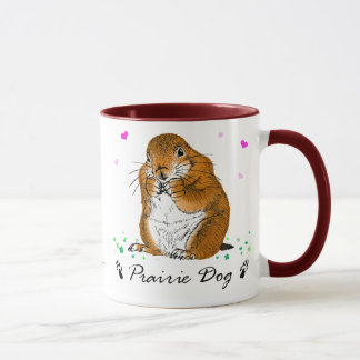 prairie dog (Heart) Tasse