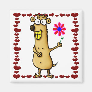 Prairie Dog Liebe Magnet