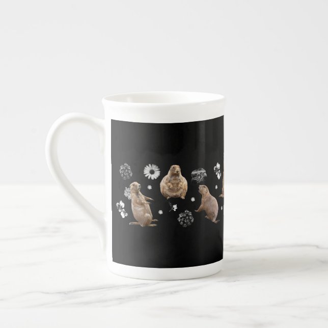 Prairie Dog Party Tasse (Links)